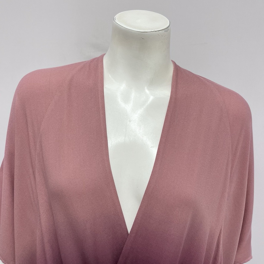 Young Fabulous & Broke Top NWT‎ $185.00 Pink Mauve Burgundy Ombre Size Large L - Picture 5 of 7